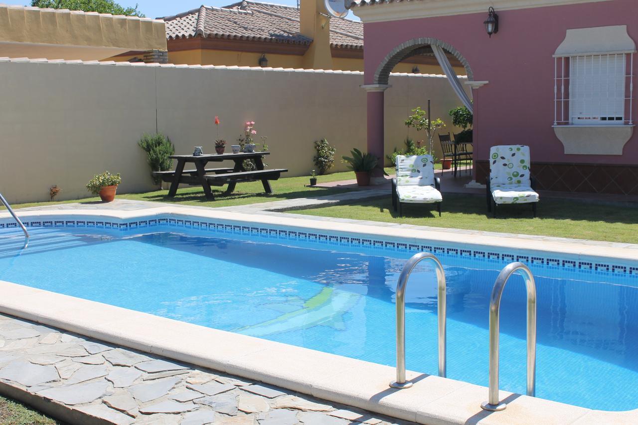 Villa Chalet Marisma Con Piscina Privada Chiclana de la Frontera Exterior foto