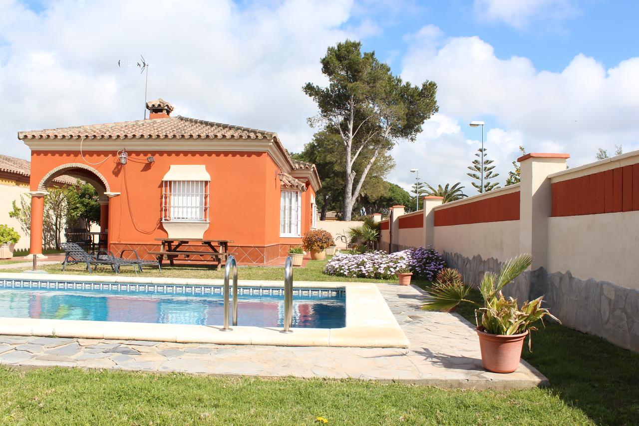 Villa Chalet Marisma Con Piscina Privada Chiclana de la Frontera Exterior foto